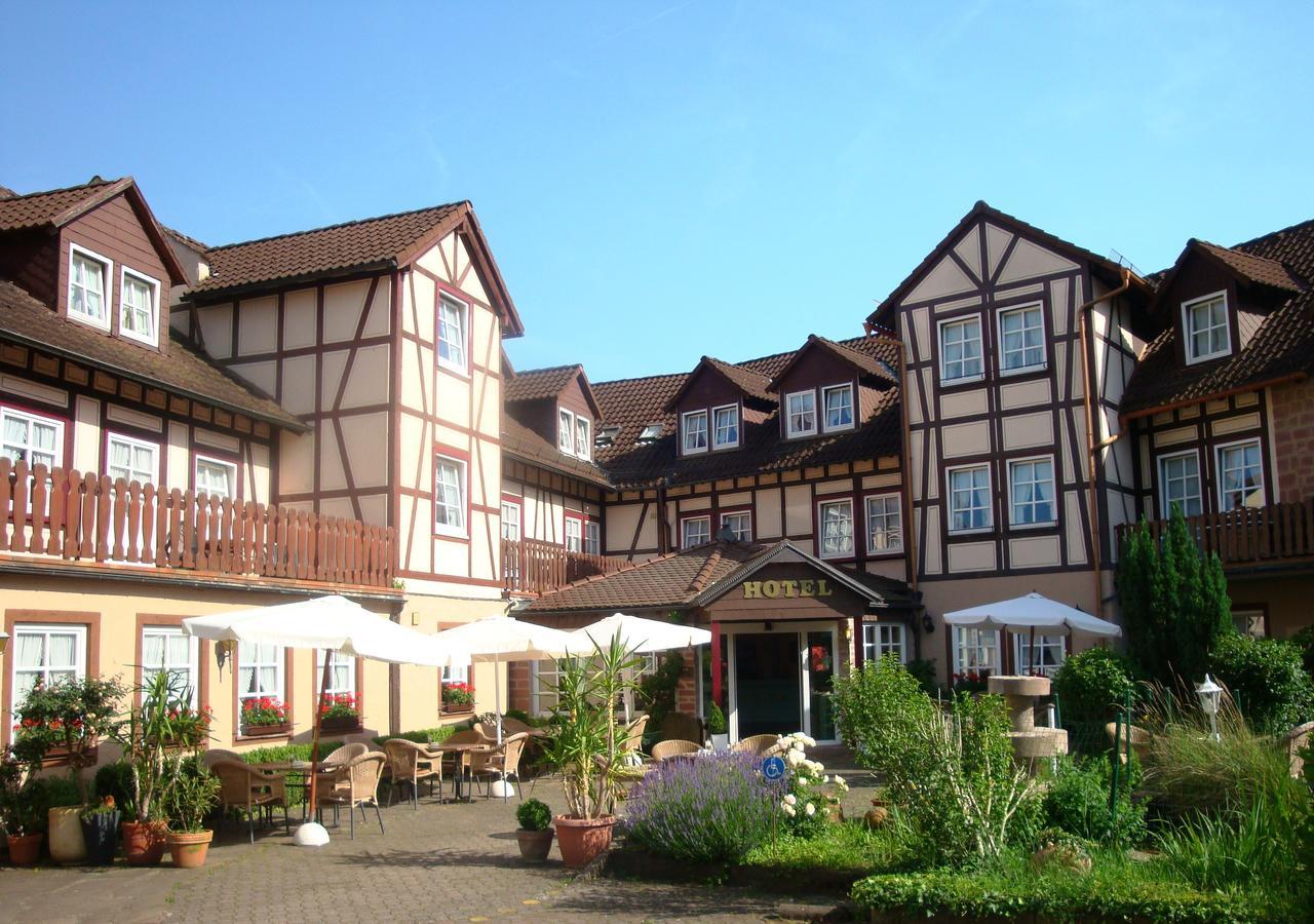 Hotel Burg-Muehle Gelnhausen Exterior foto